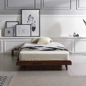론다 멀바우 헤드리스 침대(매트제외-슈퍼싱글)