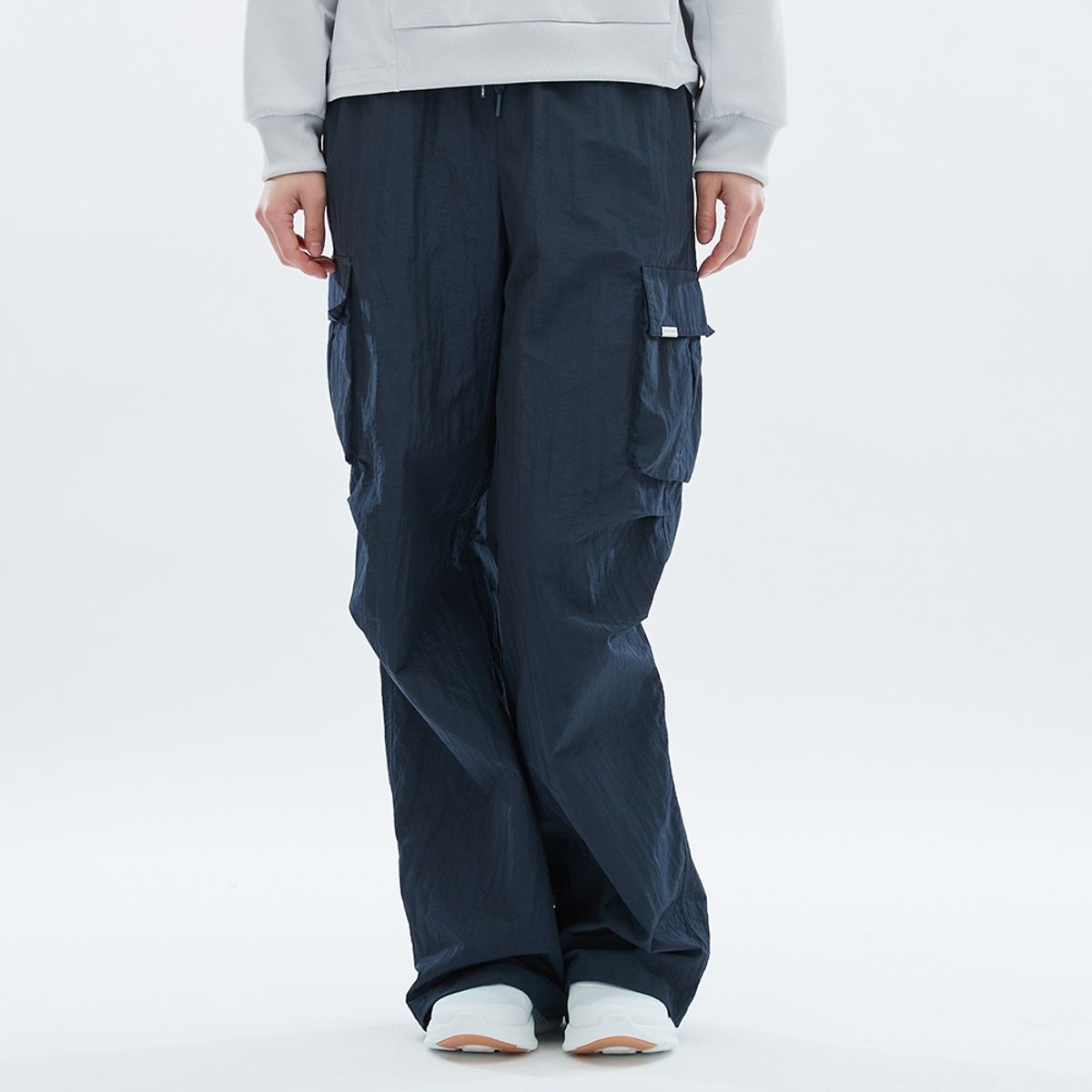 스케쳐스(SKECHERS) 여성 우븐 파라슈츠 팬츠_SL3WPCFS011