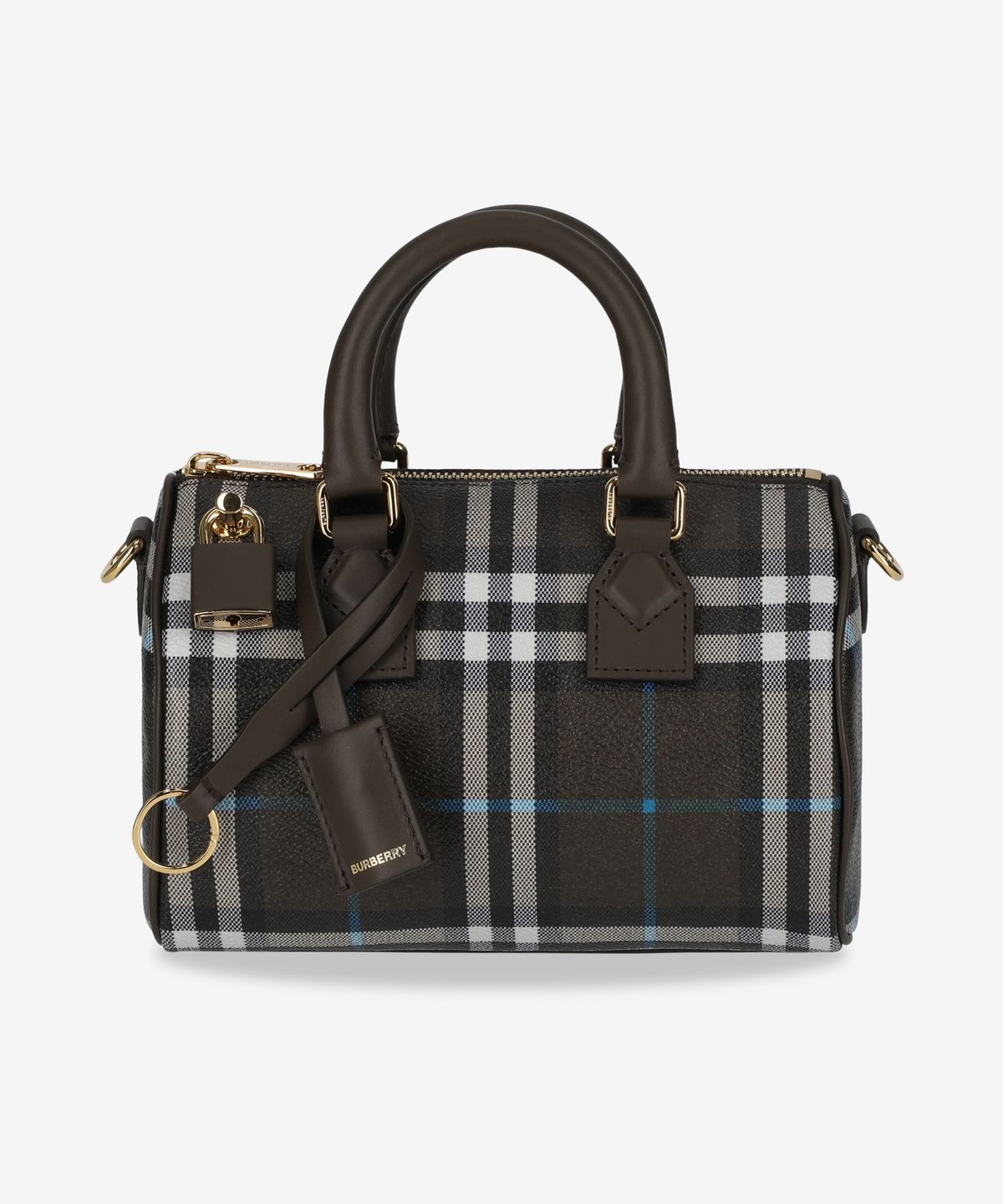 버버리(BURBERRY) 미니 볼링 토트백 - 스너그 / 8108262