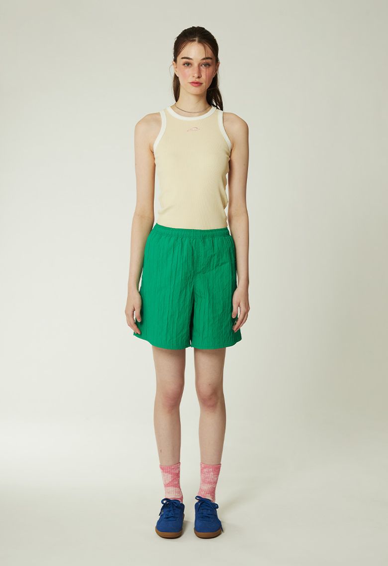 Holy moly pleats nylon shorts_3color