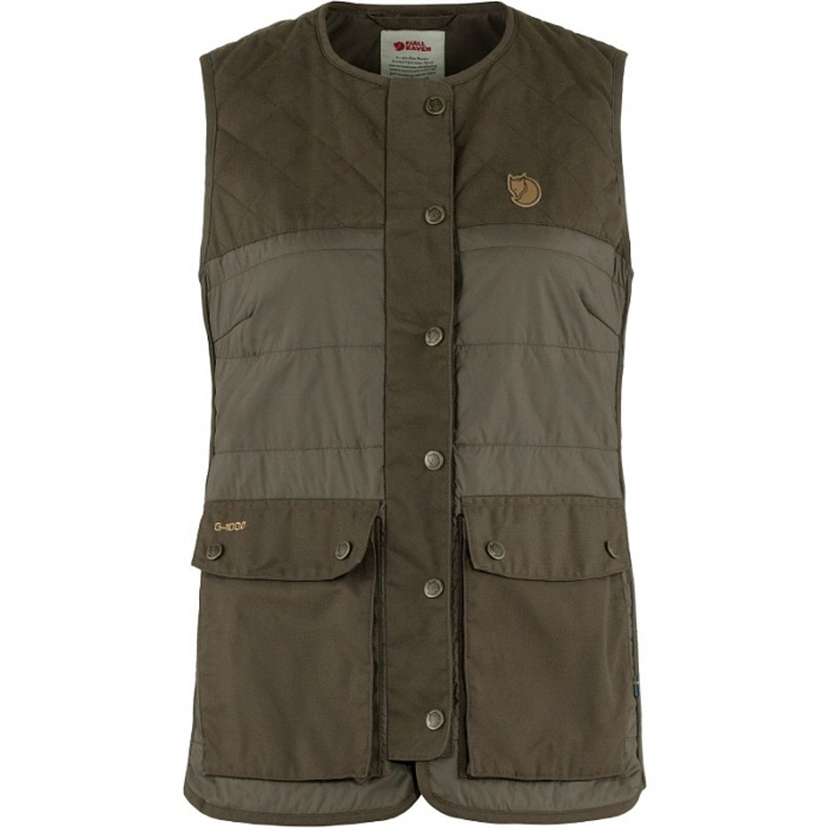 피엘라벤(FJALLRAVEN) 우먼 포레스트 울 패디드 베스트 (86373)