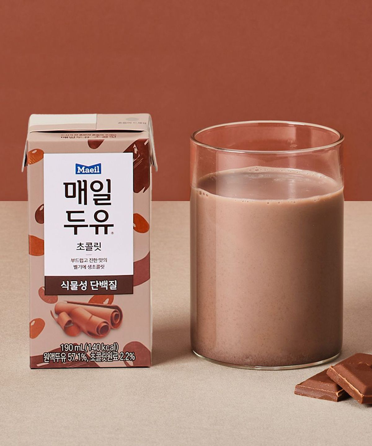 매일두유(MAEILSOYMILK) 매일두유 초콜릿 190ml 24팩