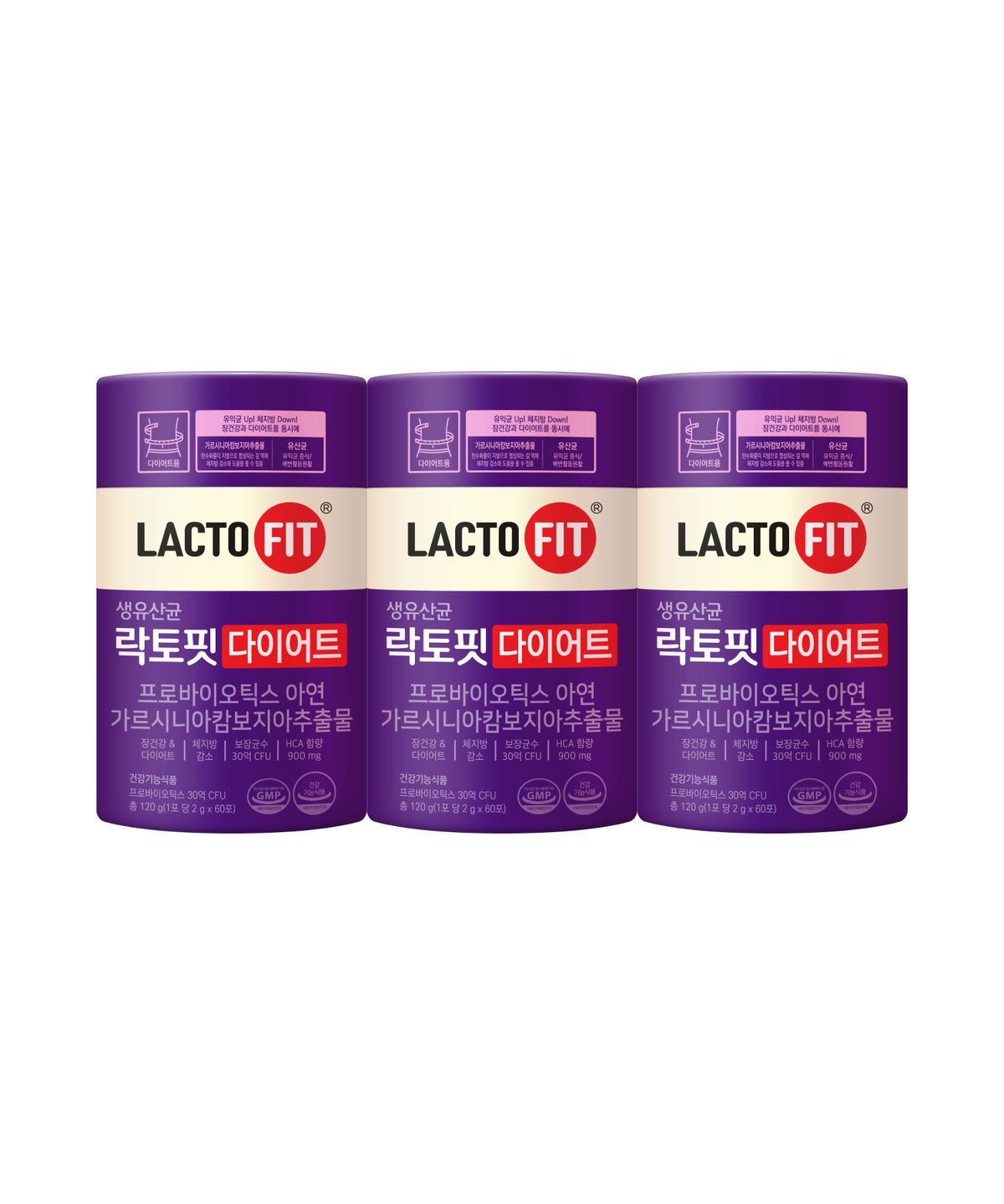 락토핏(LACTOFIT) 락토핏 다이어트 3통 (3개월분)