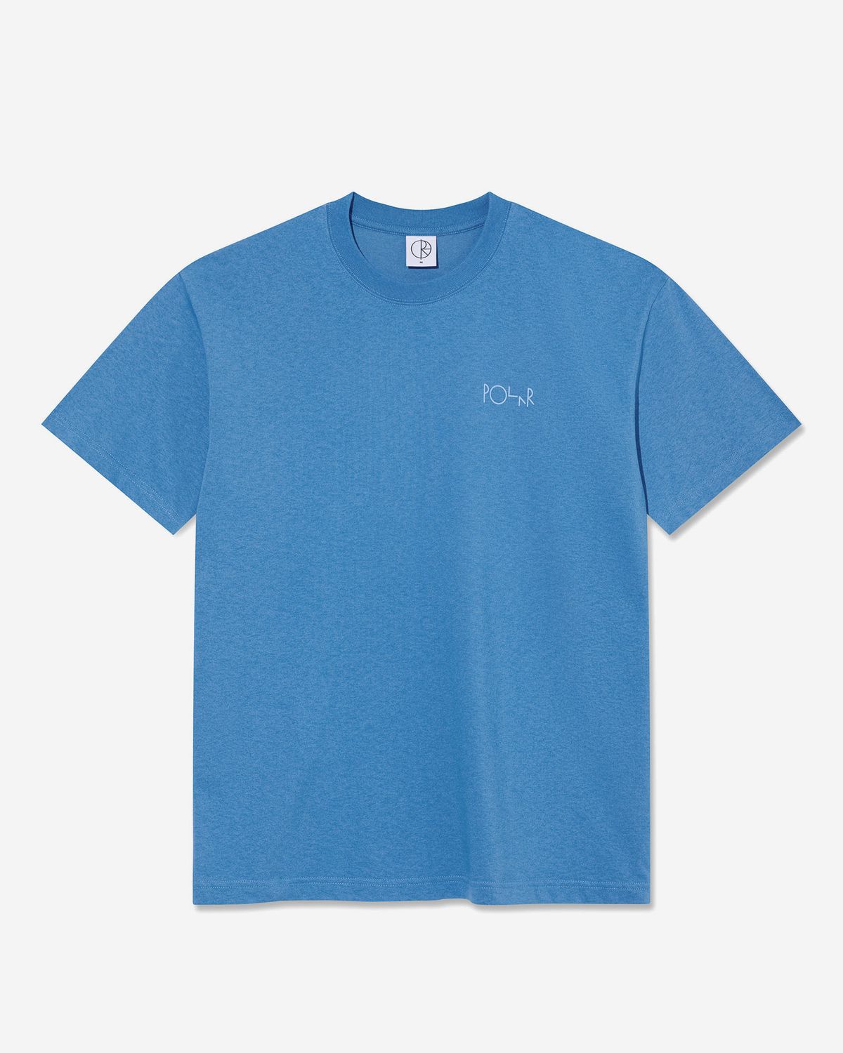 폴라(POLAR) STROKE LOGO CONTRAST TEE [FRENCH BLUE]