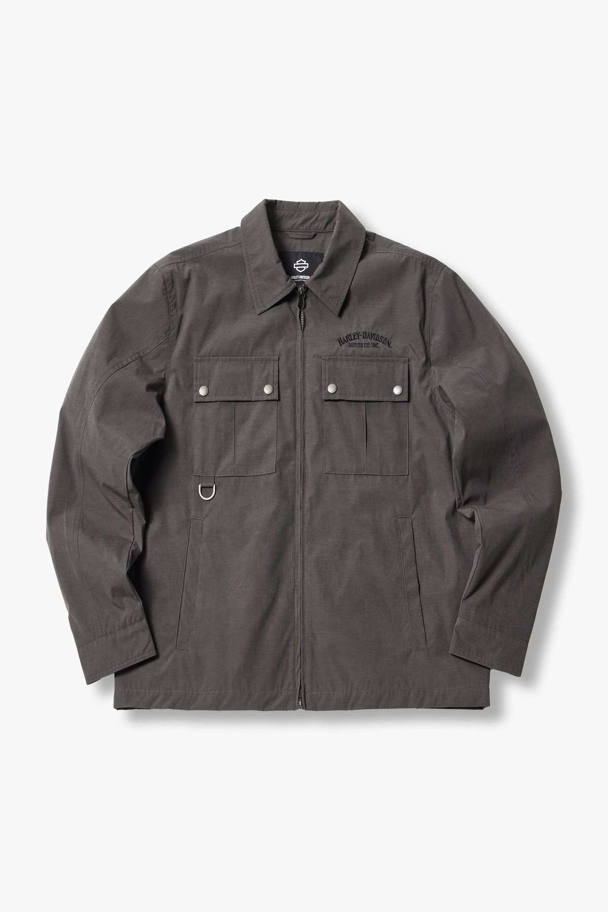 할리데이비슨 컬렉션스®(HARLEY-DAVIDSON COLLECTIONS®) 왁스코팅 라이더 셔켓_챠콜 HH15110101