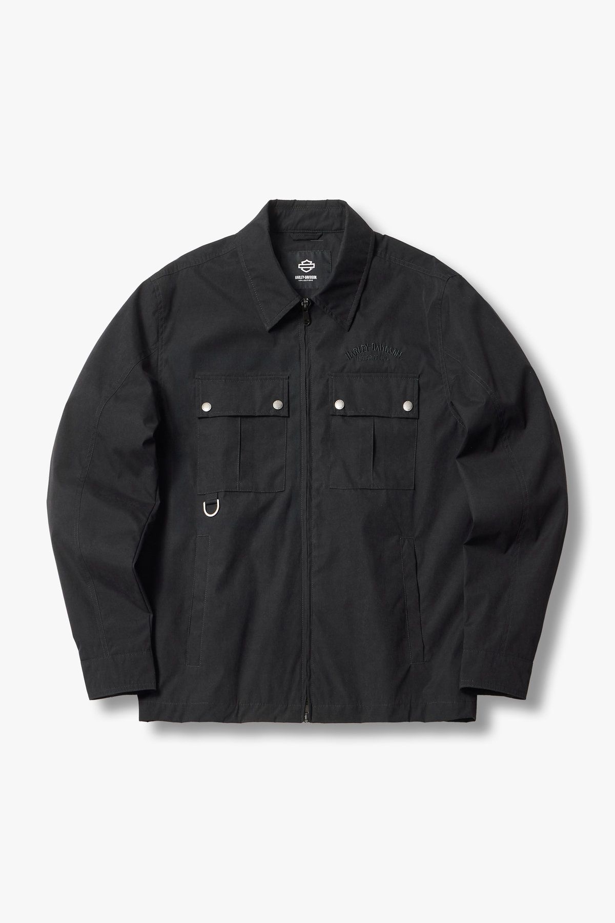 할리데이비슨 컬렉션스®(HARLEY-DAVIDSON COLLECTIONS®) 왁스코팅 라이더 셔켓_블랙 HH15110101