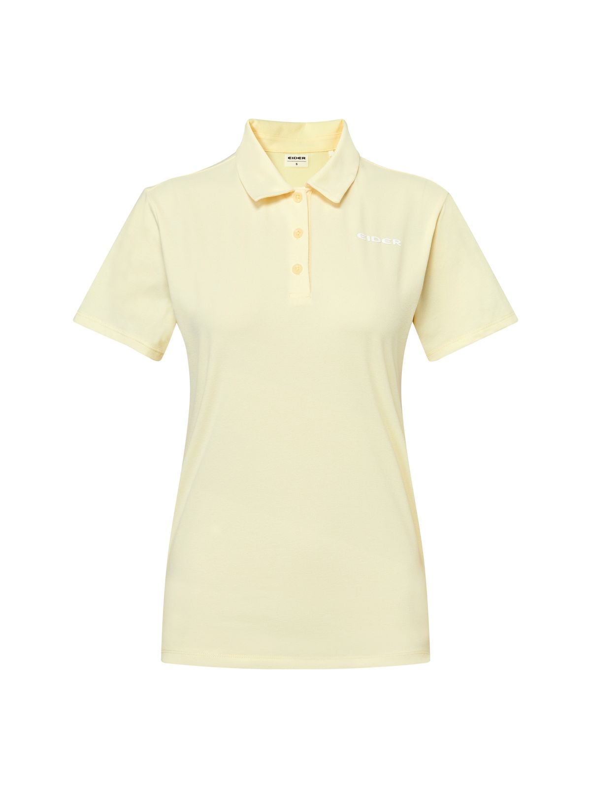 아이더(EIDER) VERDON (베르동) 여성 반팔 폴로 티셔츠_BANANA CREAM