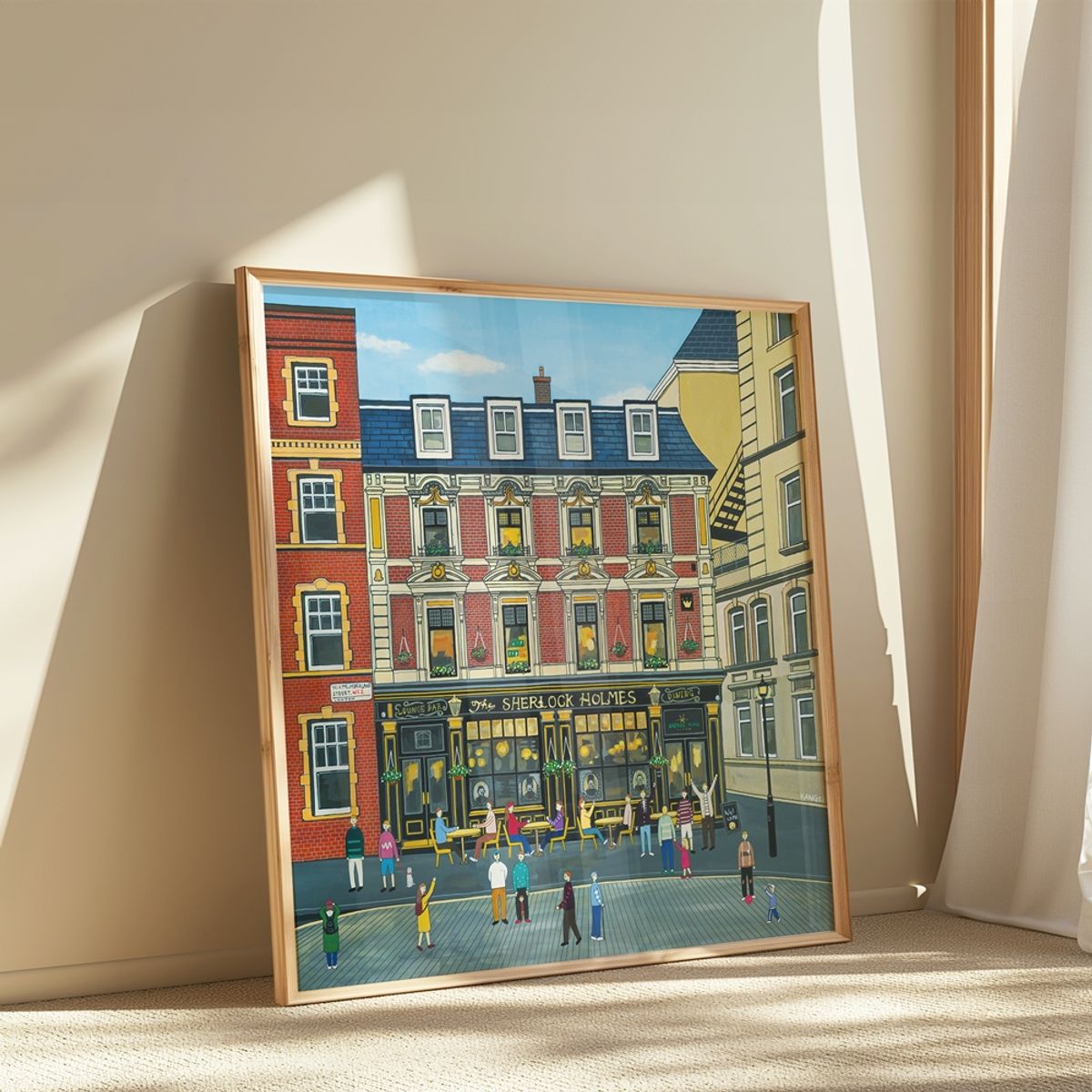 갤러리티(GALLERYT) London - 강지 작가 포스터 액자 50x50cm
