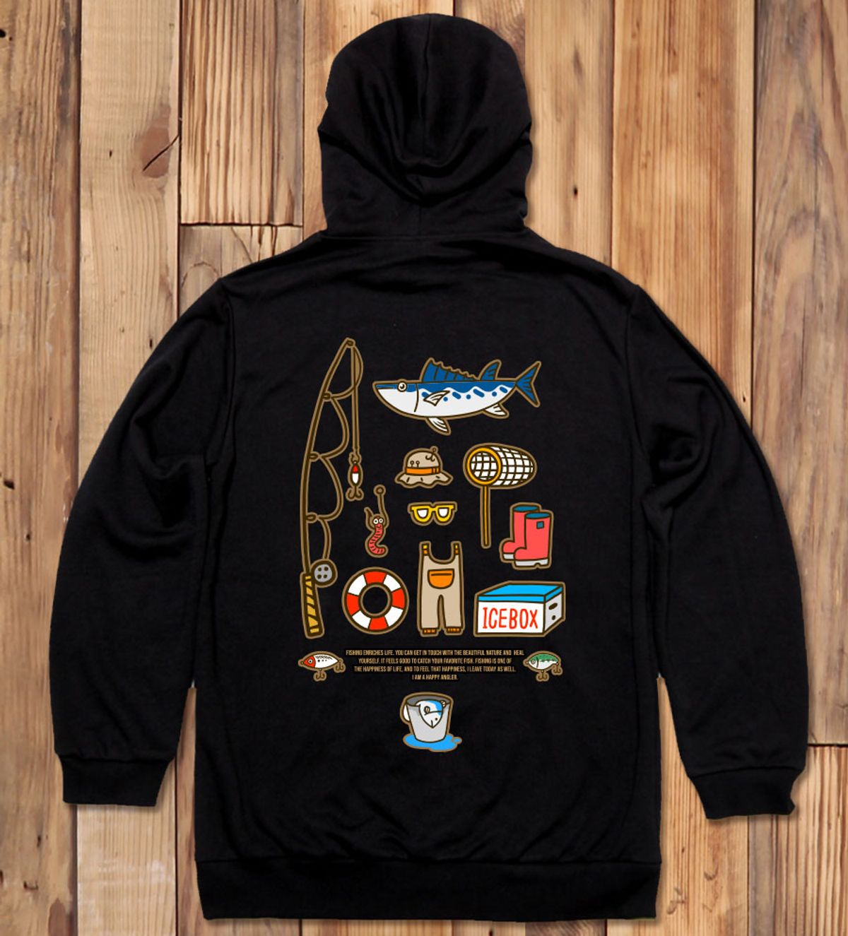 돌돌(DOLDOL) FICO-HOODY-239 익스트림 낚시 브랜드 피코앵글러 고등어 후드티