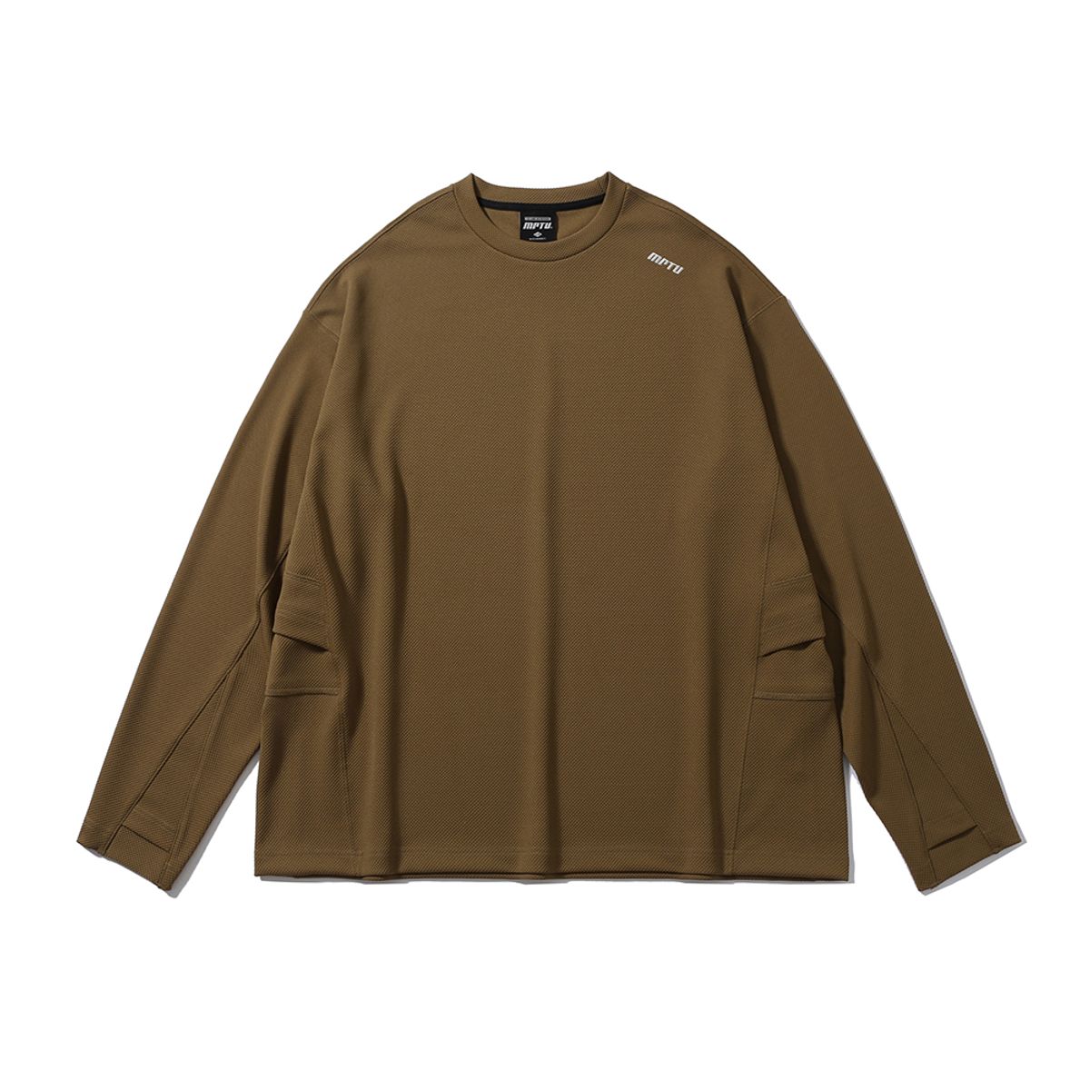 엠피티유(MPTU) [AW24] SIDE POCKET LS SHIRT / COYOTE TAN