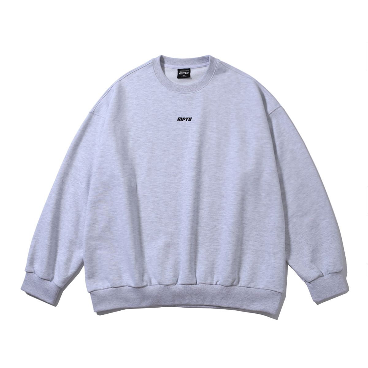 엠피티유(MPTU) [AW24] SWEAT SHIRT / LIGHT HEATHER GRAY