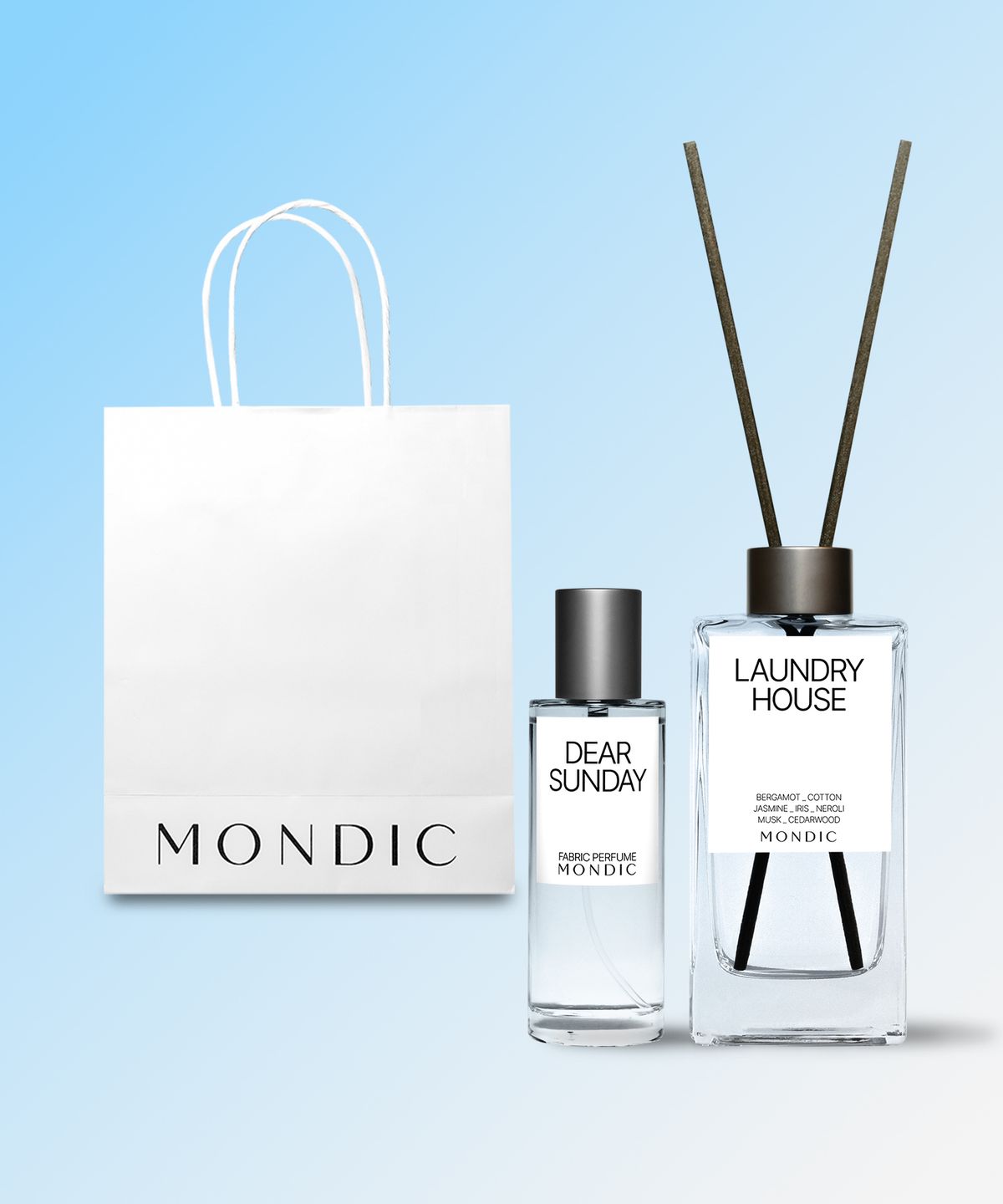 몬딕(MONDIC) [기프트] 디퓨저 & 섬유향수 세트