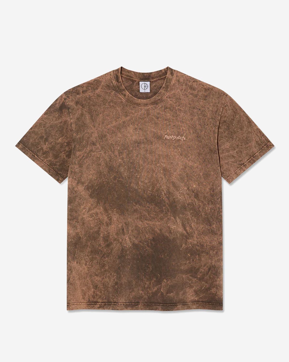 폴라(POLAR) ACID SURF LOGO TEE [BROWN]