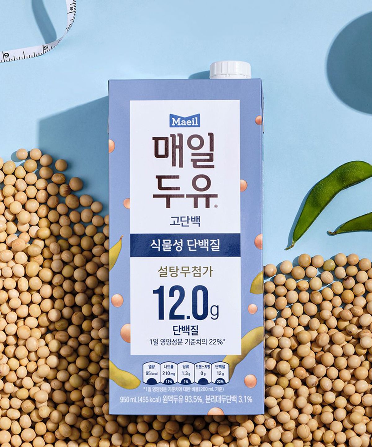 매일두유(MAEILSOYMILK) 매일두유 고단백 950ml 10팩