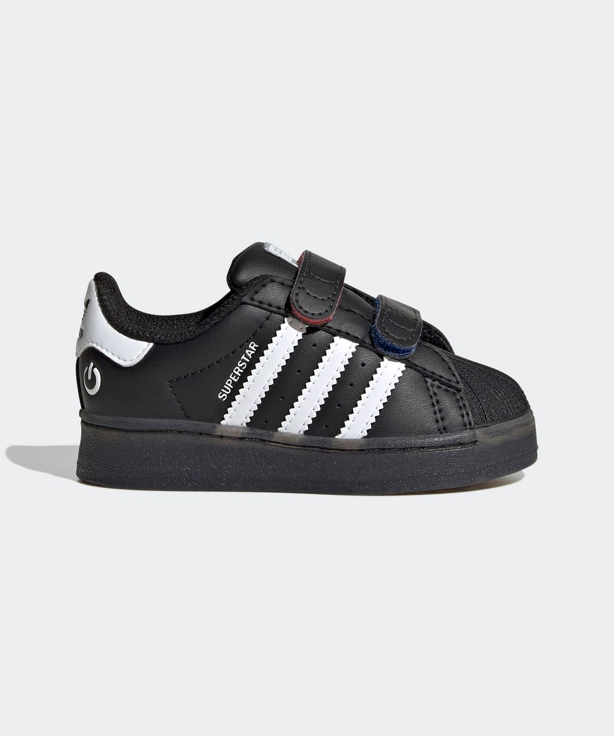 아디다스 키즈(ADIDAS KIDS) 슈퍼스타 LED 라이트 컴포트 클로저 인펀트 - 블랙 / JI0507