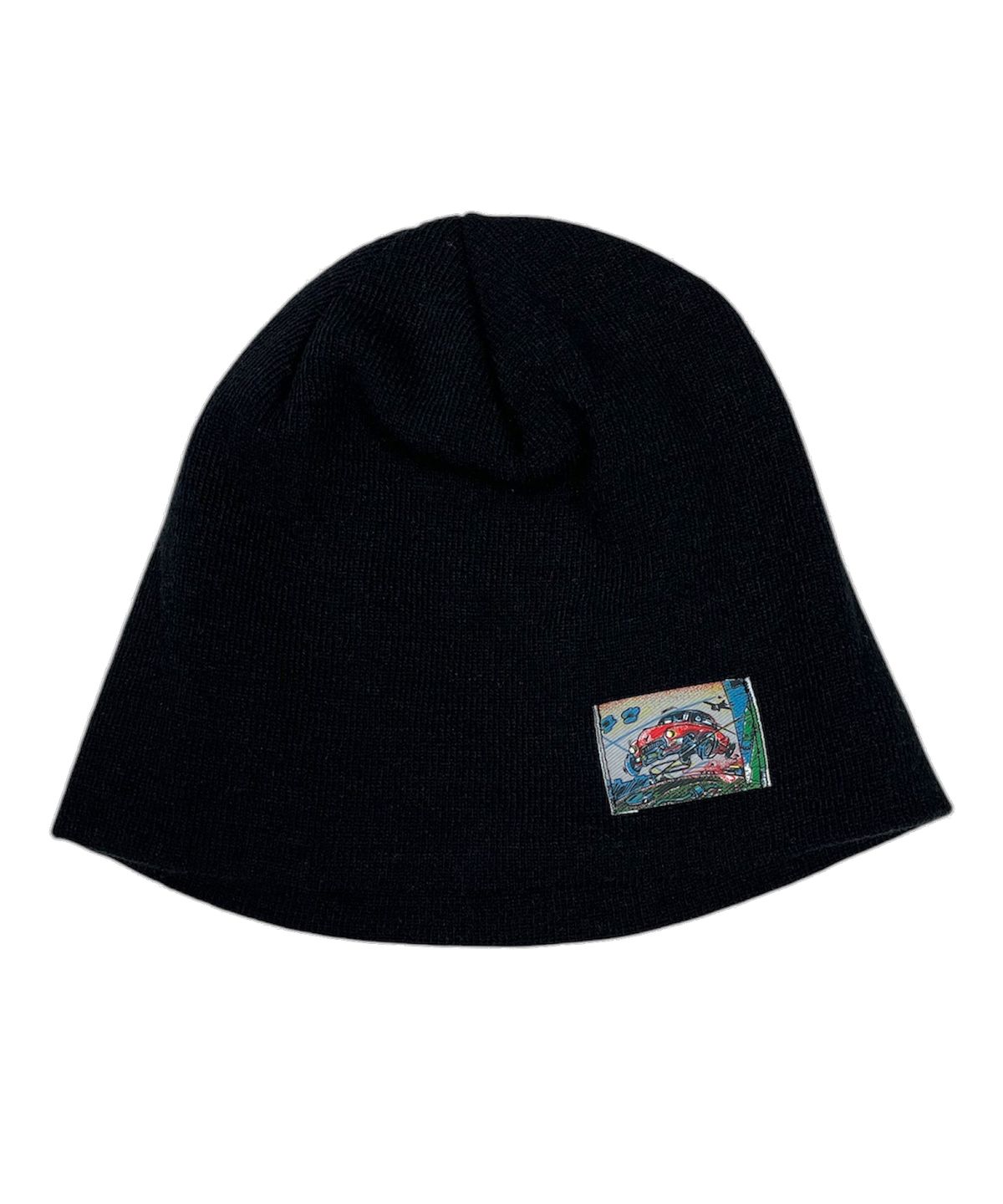 스케이터락(SK8ER ROCK) Vintage Label Beanie ((Black))