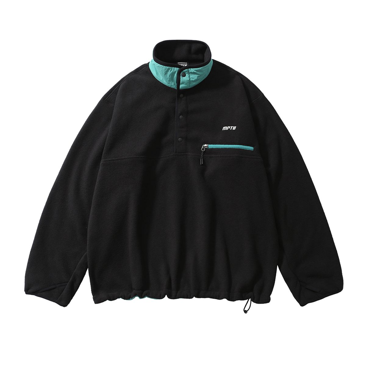 엠피티유(MPTU) [AW24] FLEECE PULLOVER JUMPER / BLACK