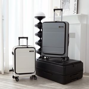 A90 20인치 기내용 노트북 수납 USB포트 캐리어