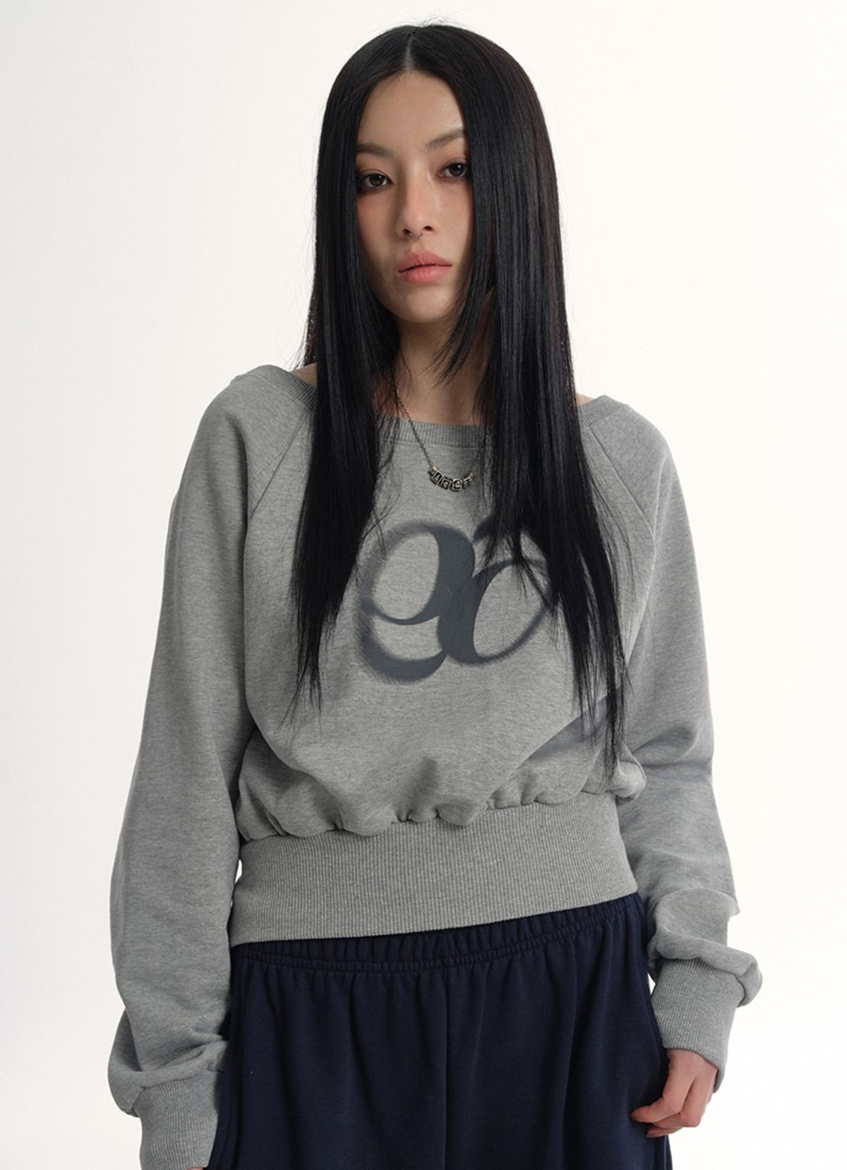 애즈온(ASON) MANDY SWEATSHIRT / GRAY