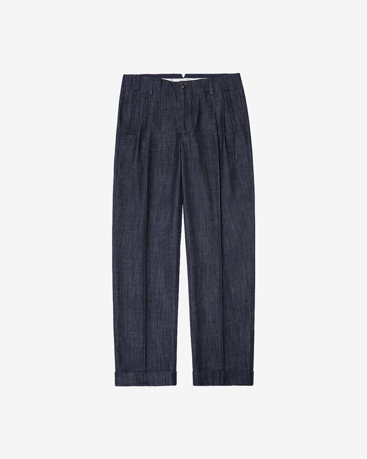 솔티(SORTIE) Denim Hollywood Trousers (Blue)