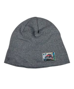 Vintage Label Beanie ((dim gray))