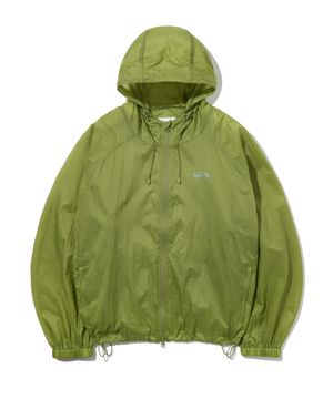 라이트웨이트 나일론 윈드브레이커_올리브