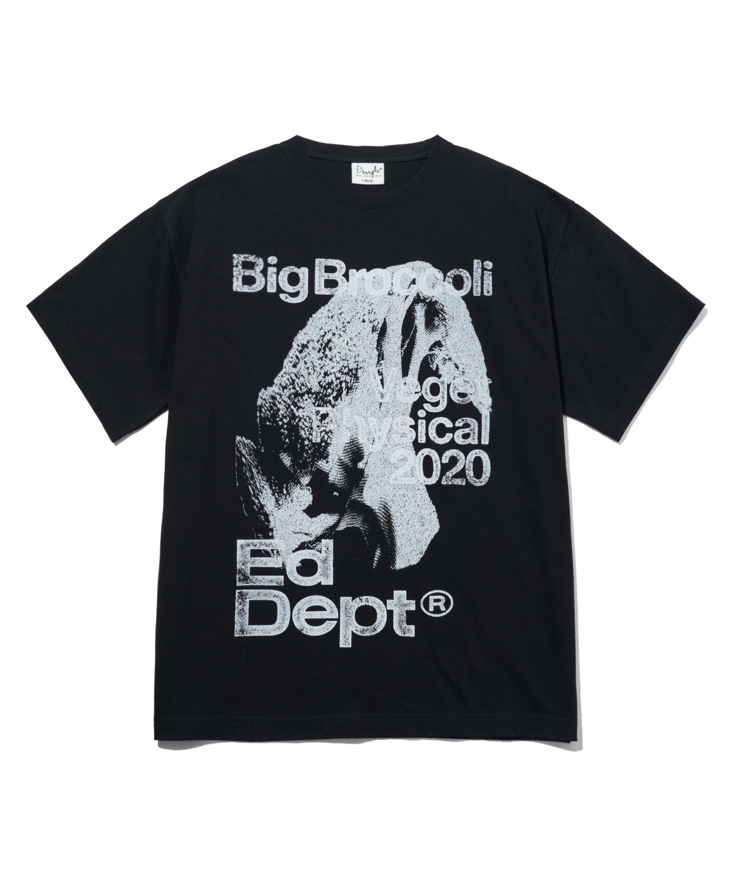 PHYPS ♥ Big Broccoli Short Sleeve T-Shirt/追跡付 MUSINSA | PHYPS Big Broccoli Short Sleeve T-Shirt_Black