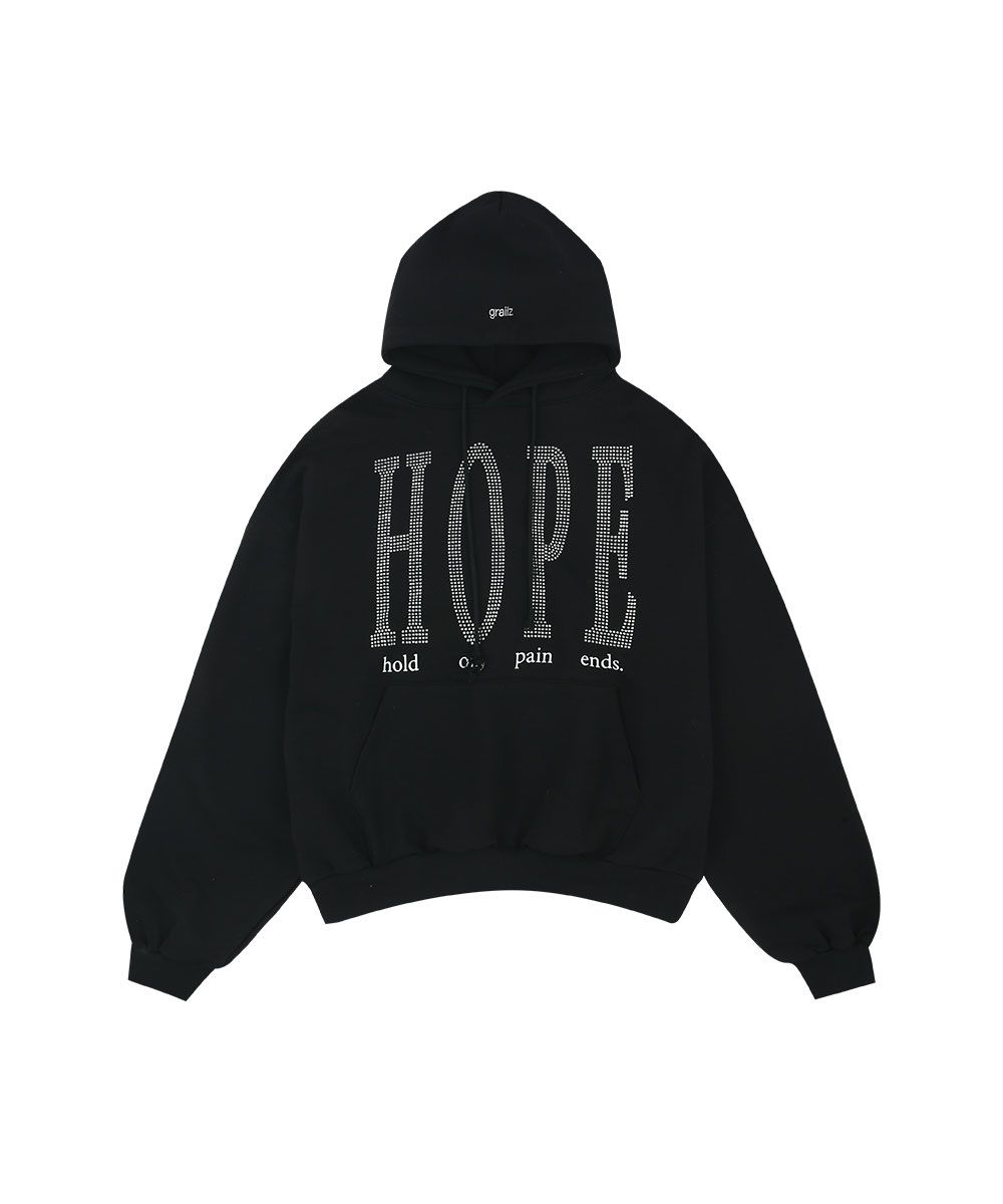 MUSINSA公式 | GRAILZ PAIN ENDS HOODIE [BLACK]
