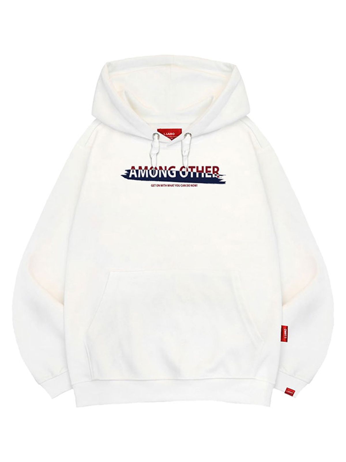 엘라모(LLAMO) AmongOther 후드티 남녀공용 빅사이즈 M~4XL