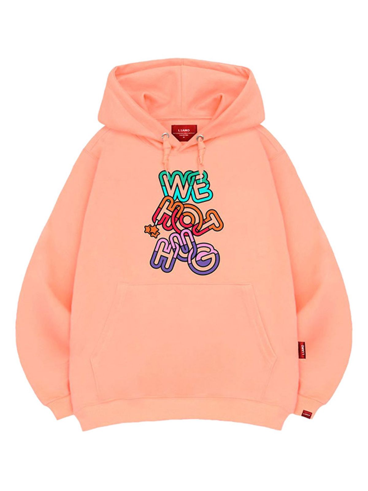 엘라모(LLAMO) HOT허그 후드티 남녀공용 빅사이즈 M~4XL