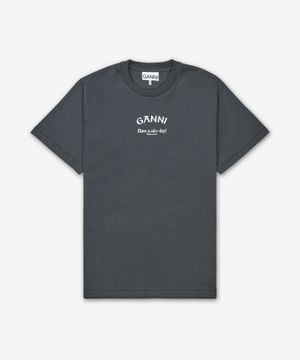 베이직 저지 가니 릴렉스핏 반소매 티셔츠 - 볼캐닉 애쉬 / T3590490