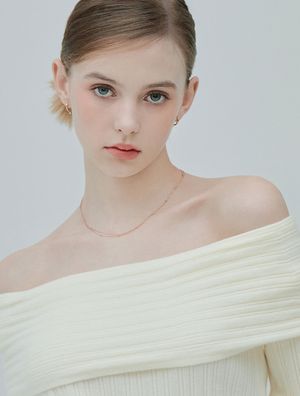 LALA J 더블 체인 목걸이 2종 택1