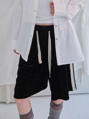 갤럭시 져지 쇼츠 Galaxy Jersey Shorts (Black)