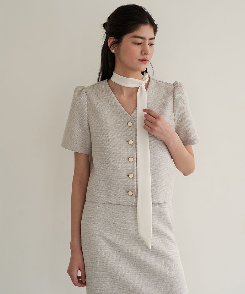 ROMAN BLOUSE (BE)