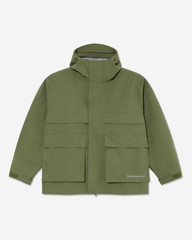 CARGO SHELL JACKET [MOSS GREEN]