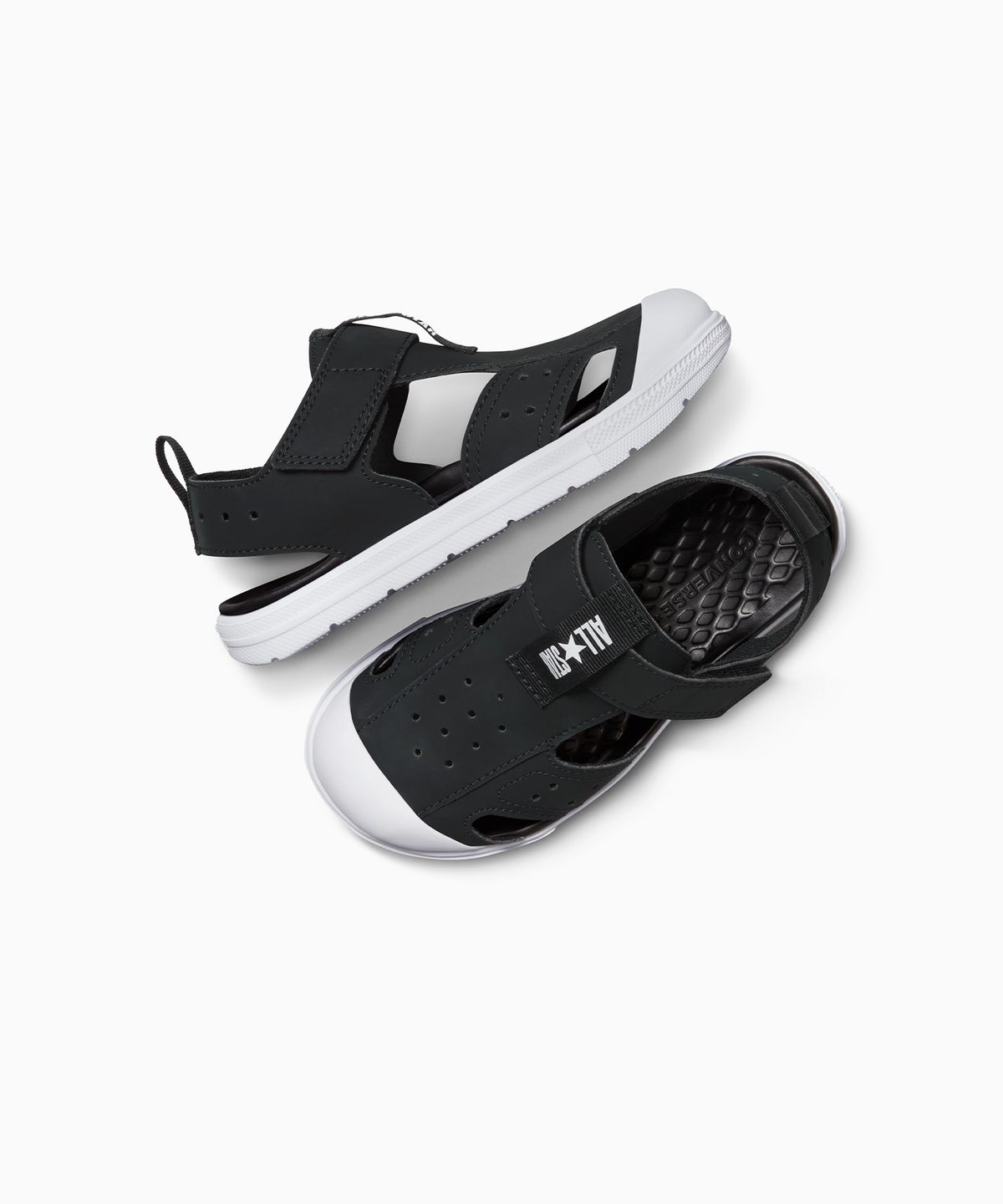 컨버스(CONVERSE) 척테일러 유틸리티 샌들 이지 온 블랙 A12153C