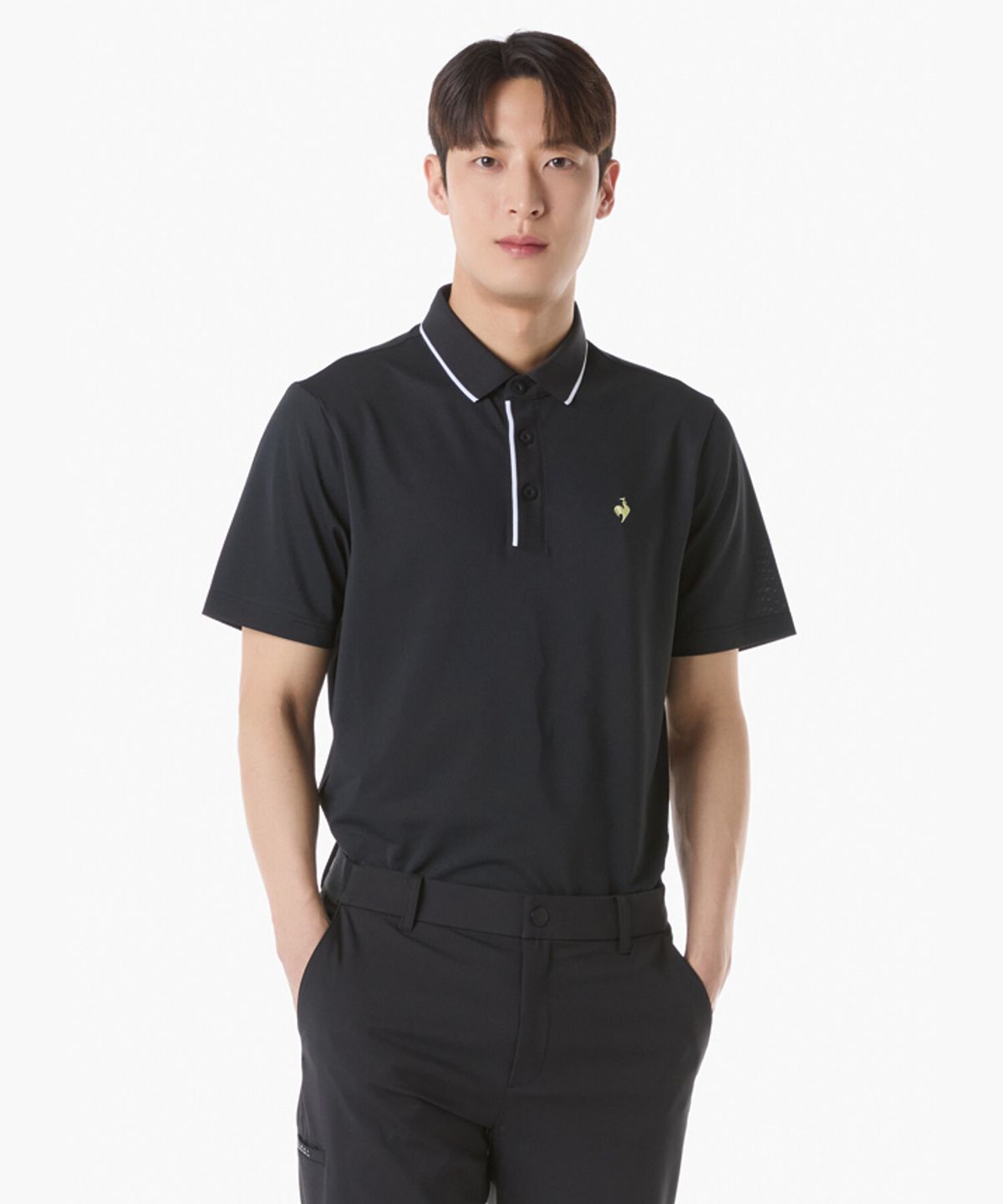 르꼬끄 골프(LECOQ GOLF) LE_TANDARD 에센셜 PQ 티셔츠 (GQ121MTS35)