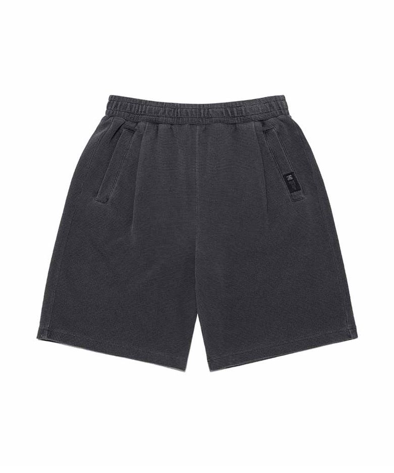 에어로쿨 와플 워싱 5부 반바지 CHARCOAL