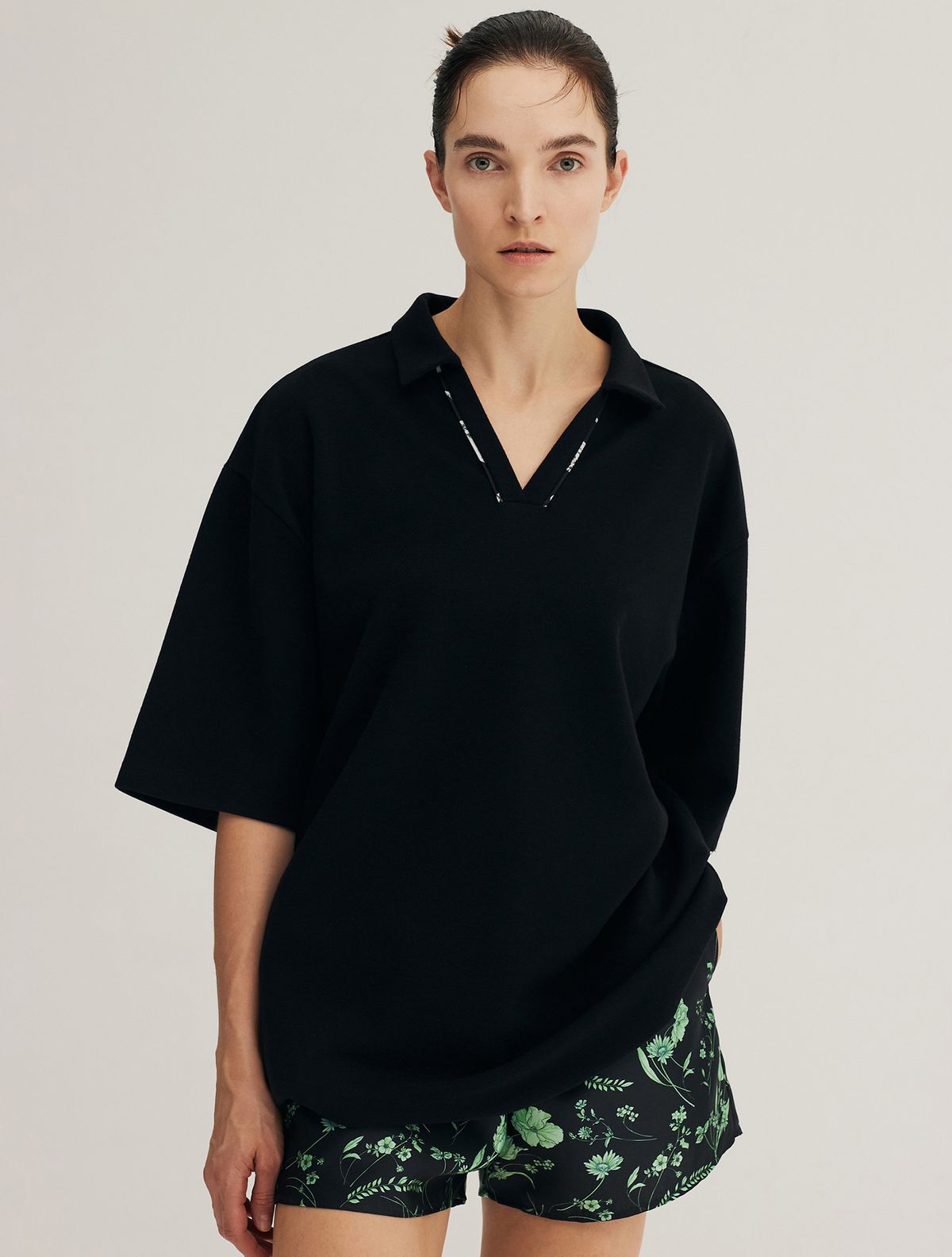 르망고 느와(LEMANGO NOIR) Louis Long T-Shirts BK