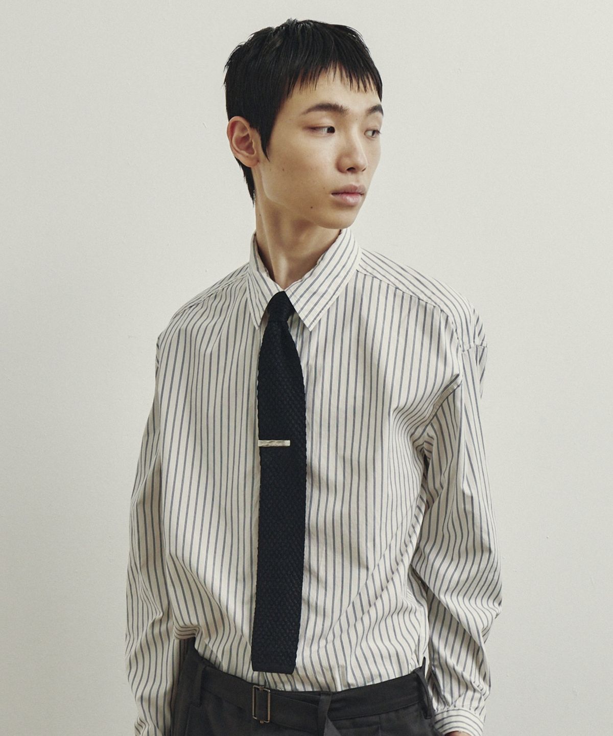 유스(YOUTH) Knit Tie - Black