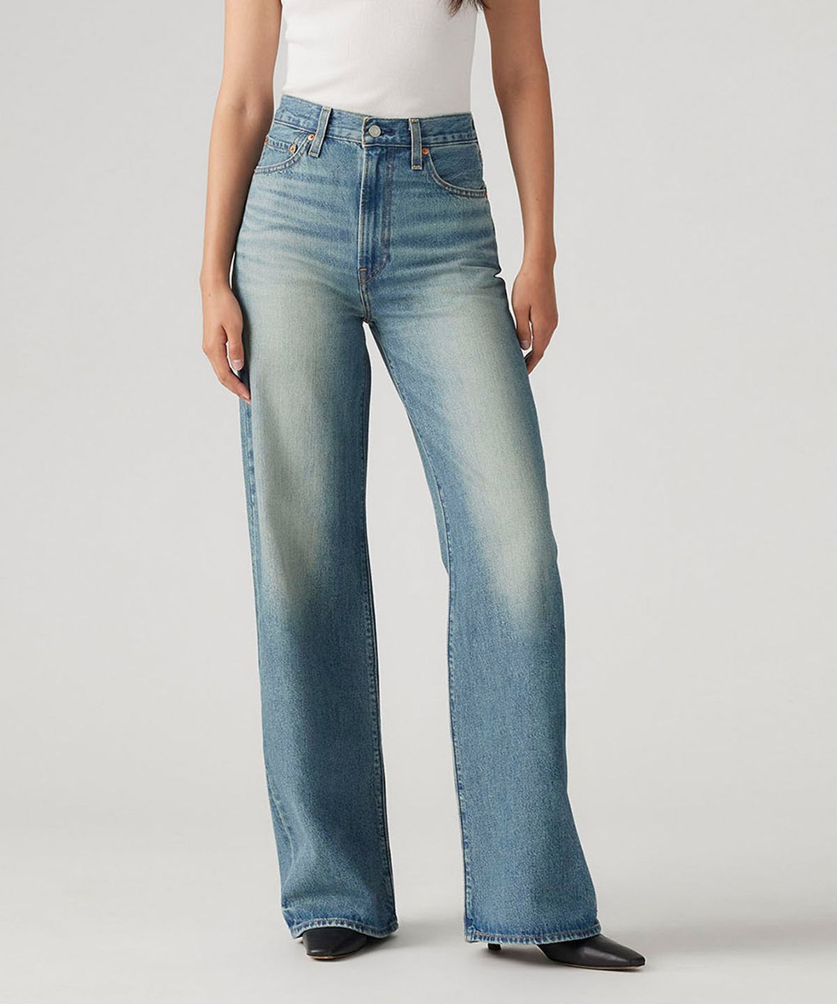리바이스(LEVI'S) 립케이지 와이드 레그 진_A6081-0022