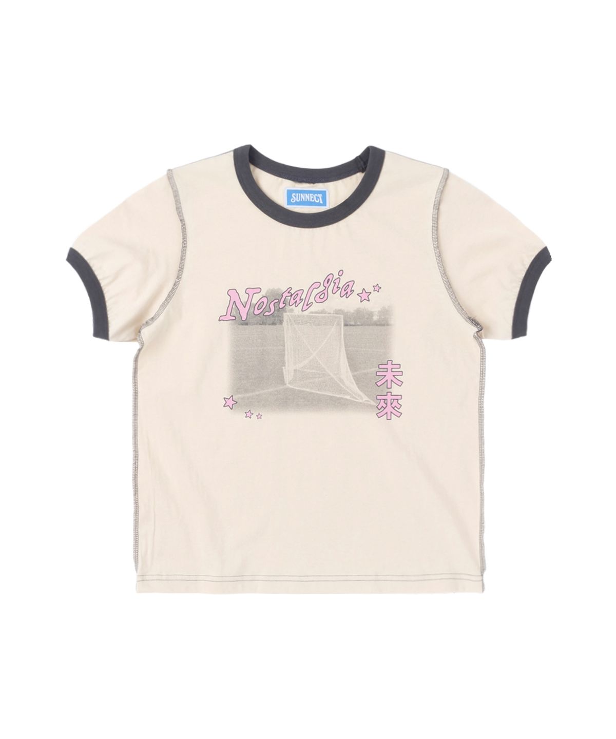 써넥트(SUNNECT) Nirai Ringer Tee - Ivory