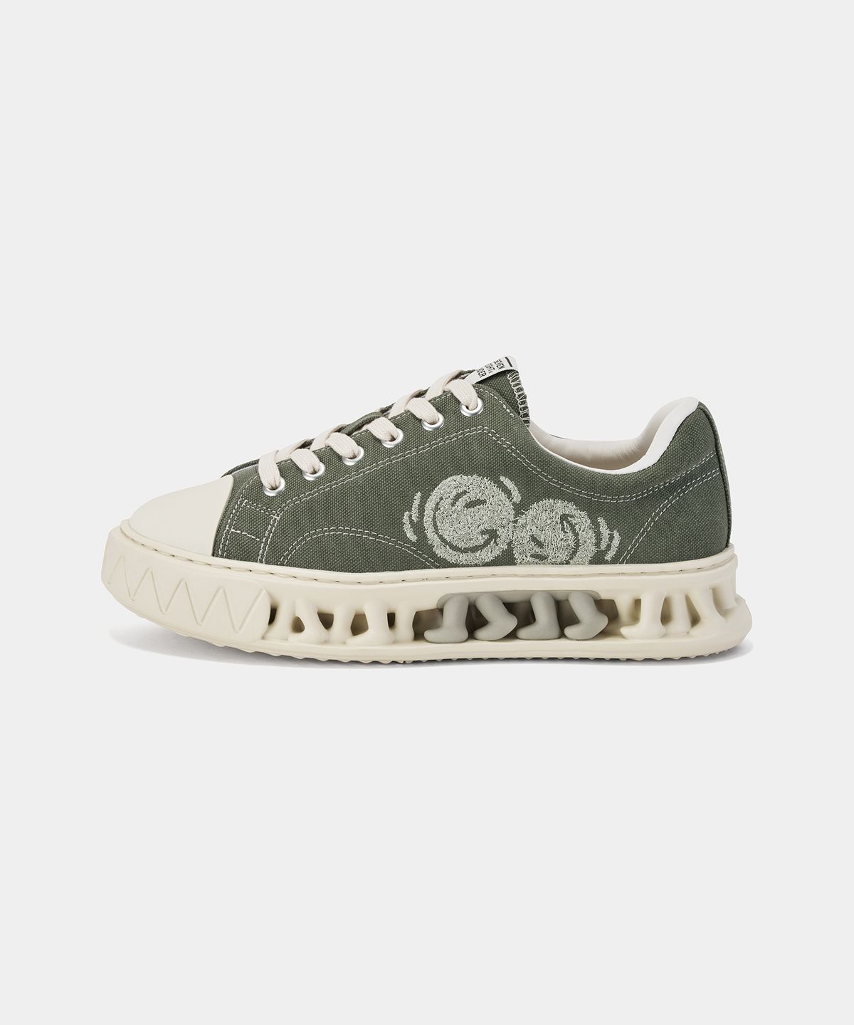세븐에잇언더(78UNDER) M-2 GRAPHIC LOW TOP_CAMO GREEN