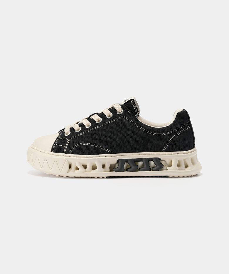 C-3 VINTAGE LOW TOP_ ASH BLACK