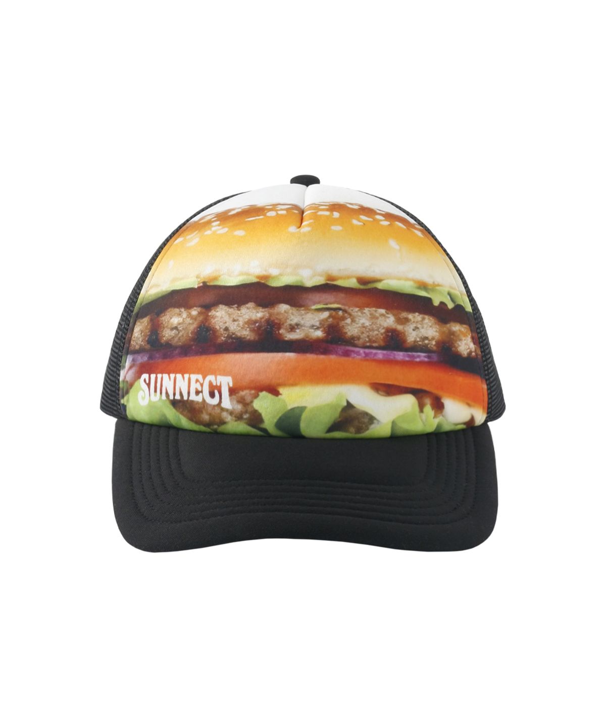 써넥트(SUNNECT) Burger Trucker Cap - Black