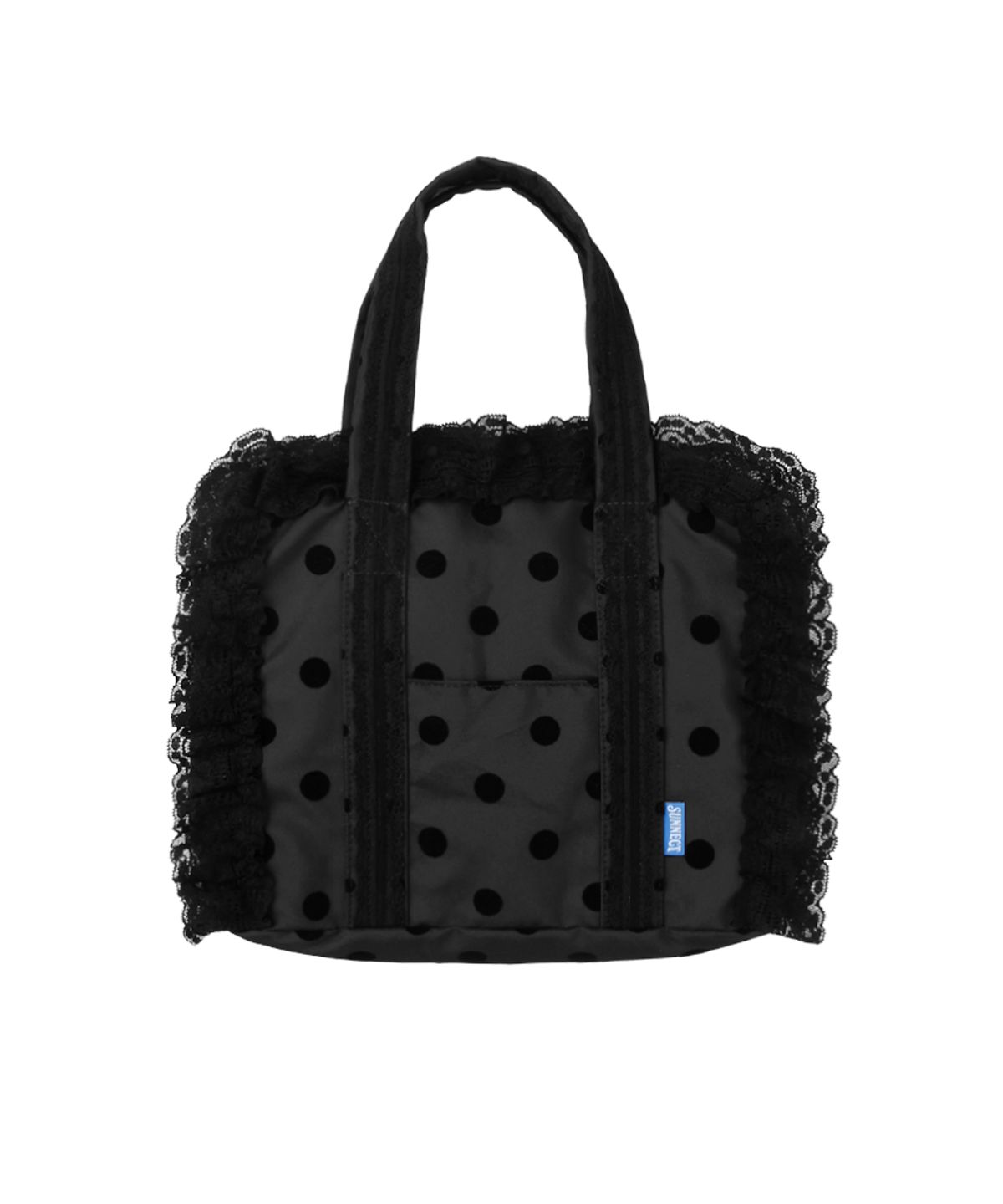 써넥트(SUNNECT) P.D. Lace Hand Bag - Black