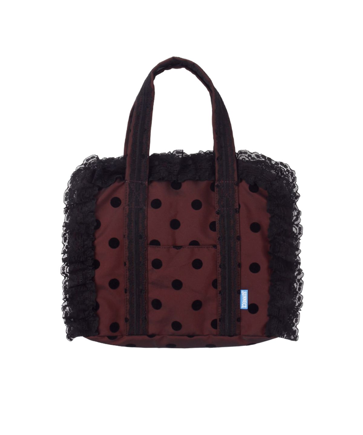 써넥트(SUNNECT) P.D. Lace Hand Bag - Burgundy