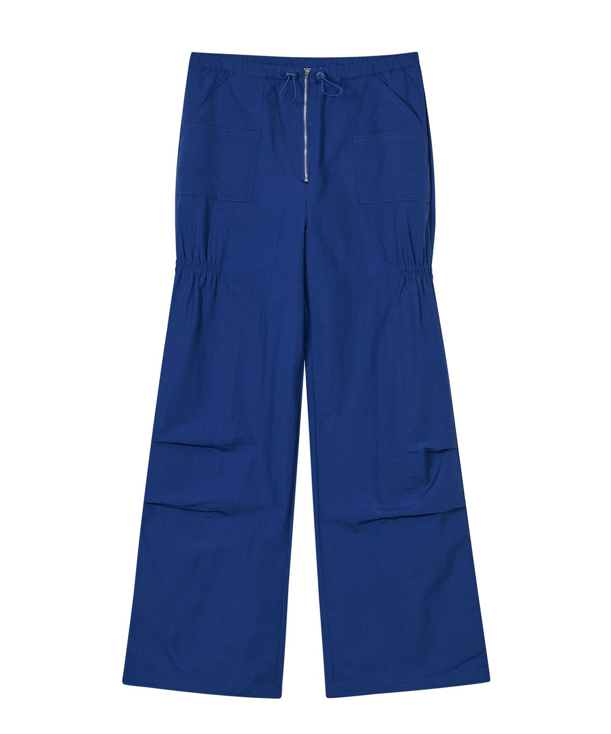 타입서비스(TYPESERVICE) Split Seam Embroidery Pants [Blue]