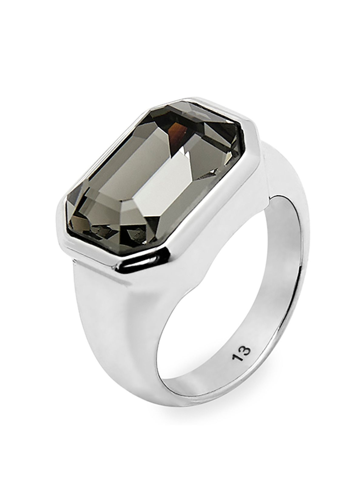 비바스튜디오(VIVASTUDIO) BLACK DIAMOND RING [SILVER]