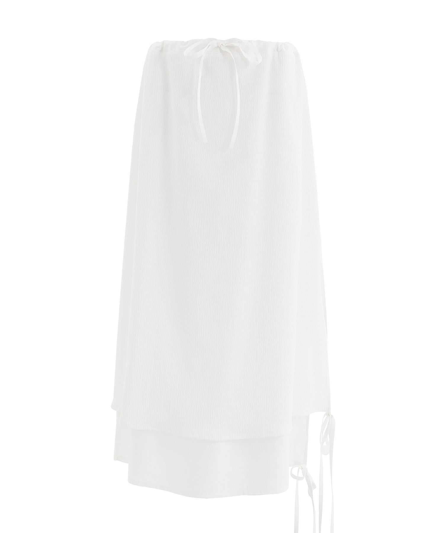 スカート [PLASMA SPHERE] Melody Layered Wrinkle Low Rise Skirt MUSINSA | PLASMA SPHERE Melody Layered Wrinkle Low Rise